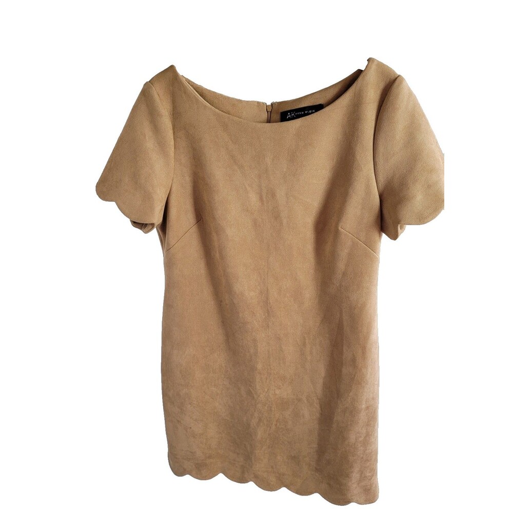 Womens dress AK Anne Klein medium champagne yellow